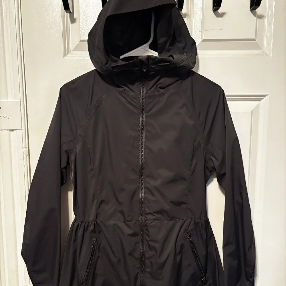lululemon athletica Black Hooded Utility Jacket